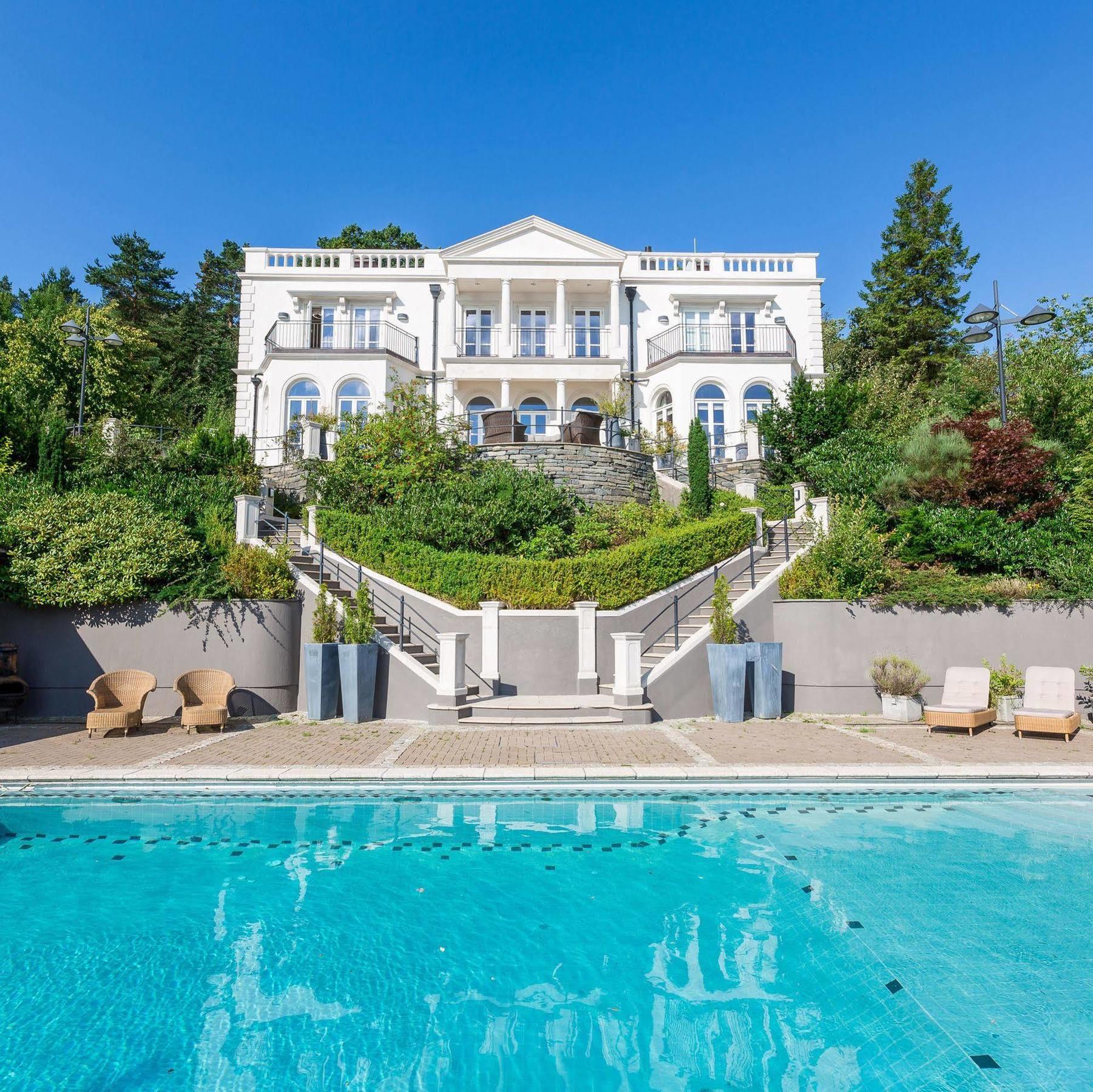 Villa Charlotte Bergen Exterior foto